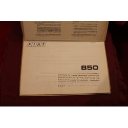 850    BODY SPARE PARTS CATALOGUE (4° EDITION 1970)