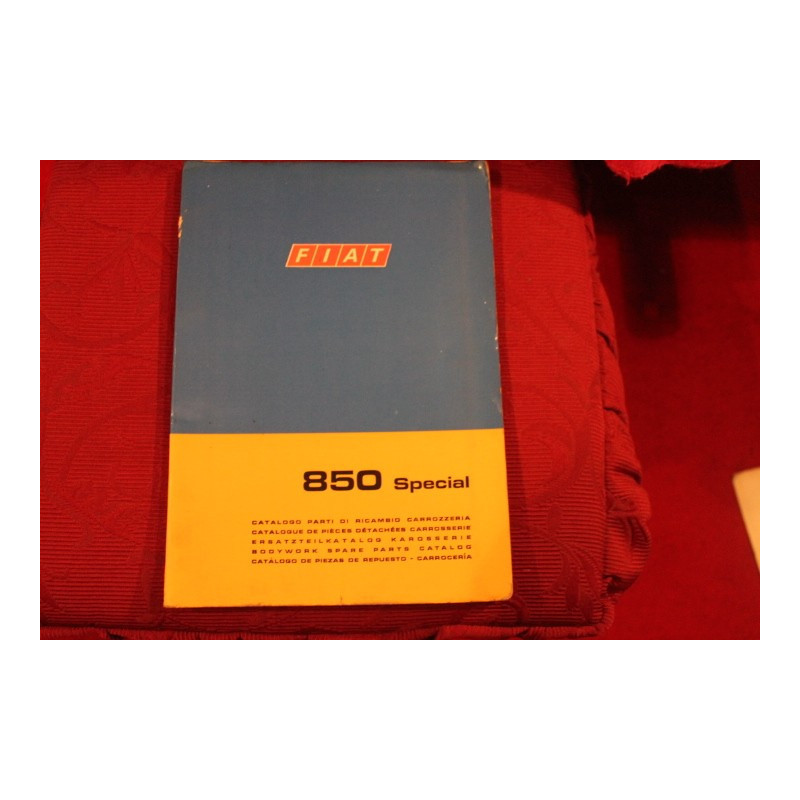 850 SPECIAL    BODY SPARE PARTS CATALOGUE (2° EDITION 1969)