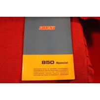 850 SPECIAL  CATALOGO PARTI DI RICAMBIO-CARROZZERIA (1°EDIZIONE 1968)