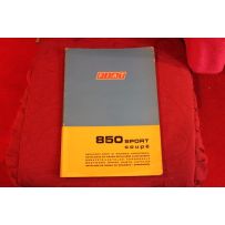 850 SPORT COUPE'  CATALOGO PARTI DI RICAMBIO-CARROZZERIA (2° EDIZIONE 1970)
