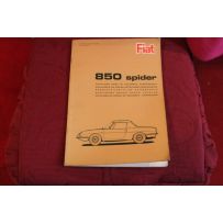 850 SPIDER   CATALOGO PARTI DI RICAMBIO-CARROZZERIA (1° EDIZIONE 1965)