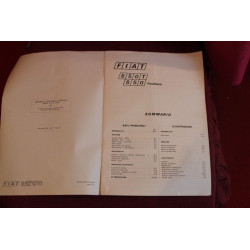 850 T FAMILIARE   DATI PRINCIPALI PER LE RIPARAZIONI (1972)