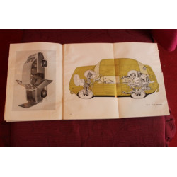 850   BERLINA     LIBRETTO USO E MANUTENZIONE (18° EDIZIONE 1968) IN DISCRETE CONDIZIONI