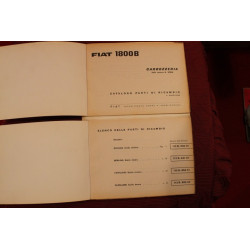 1800 B   BODY SPARE PARTS CATALOGUE (1963)