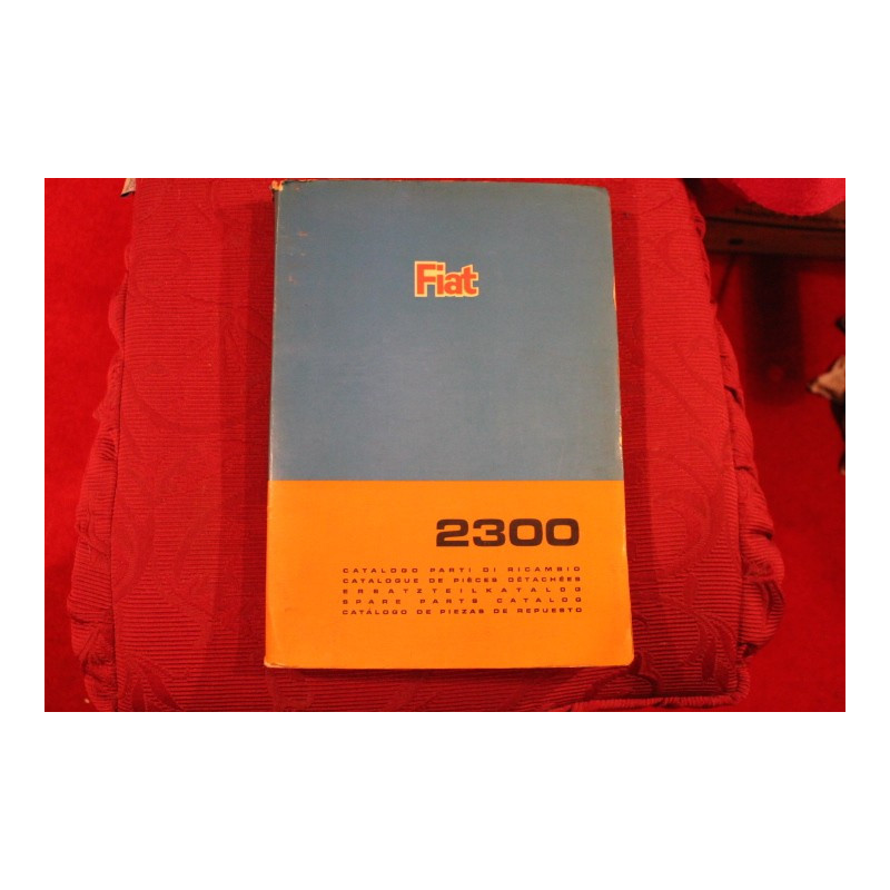2300   CATALOGO PARTI DI RICAMBIO-MECCANICA (2° EDIZIONE 1966)