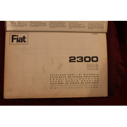 2300    MECHANICS SPARE PARTS CATALOGUE (2° EDITION 1966)