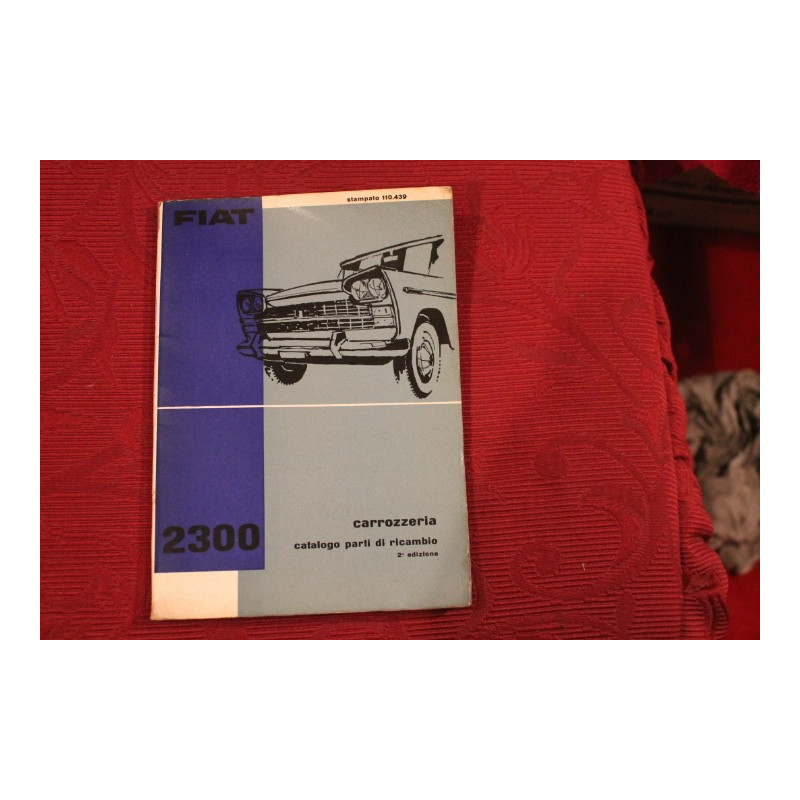 2300   BODY SPARE PARTS CATALOGUE (2° EDITION 1963)             1963)