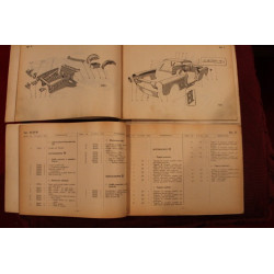 2300  2300 S COUPE'   CATALOGO PARTI DI RICAMBIO-CARROZZERIA (1° EDIZIONE 1962)