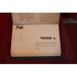 1500 L      MECHANICS SPARE PARTS CATALOGUE (2° EDITION 1967)