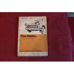 1500 L   CATALOGO PARTI DI RICAMBIO-MECCANICA (1° EDIZIONE 1963) un pò sporco, all' interno qualche scritta