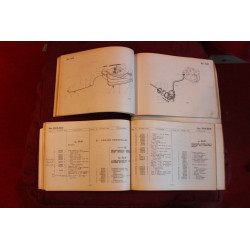 1500 L    MECHANICS SPARE PARTS CATALOGUE (1° EDITION 1963)  a little dirty, inside some handwriting