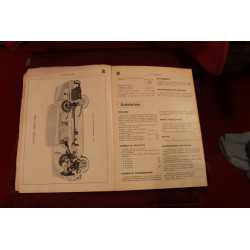 1300/1500    DATI PRINCIPALI E CARATTERISTICHE...(1961)   1° pagina (copertina) quasi staccata