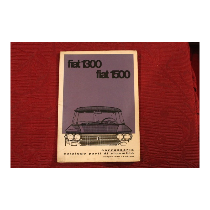 1300/1500    BODY SPARE PARTS CATALOGUE (3° EDITION 1962)
