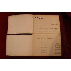 1300/1500    BODY SPARE PARTS CATALOGUE (3° EDITION 1962)