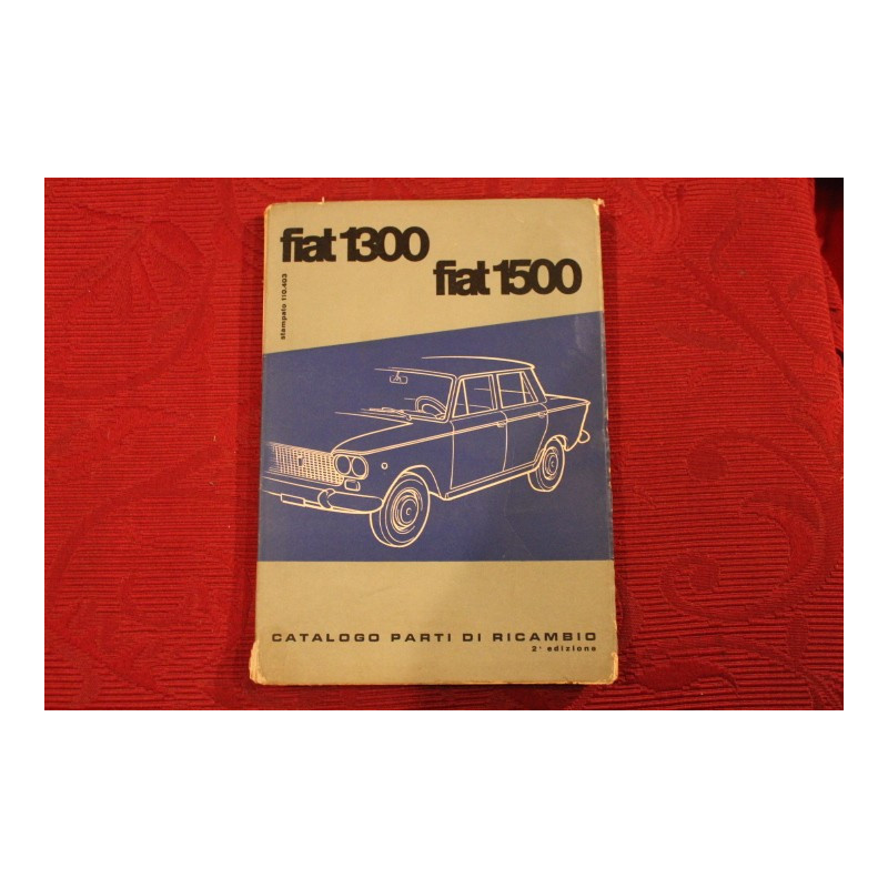 1300/1500    CATALOGO PARTI DI RICAMBIO-MECCANICA (2° EDIZIONE 1962)