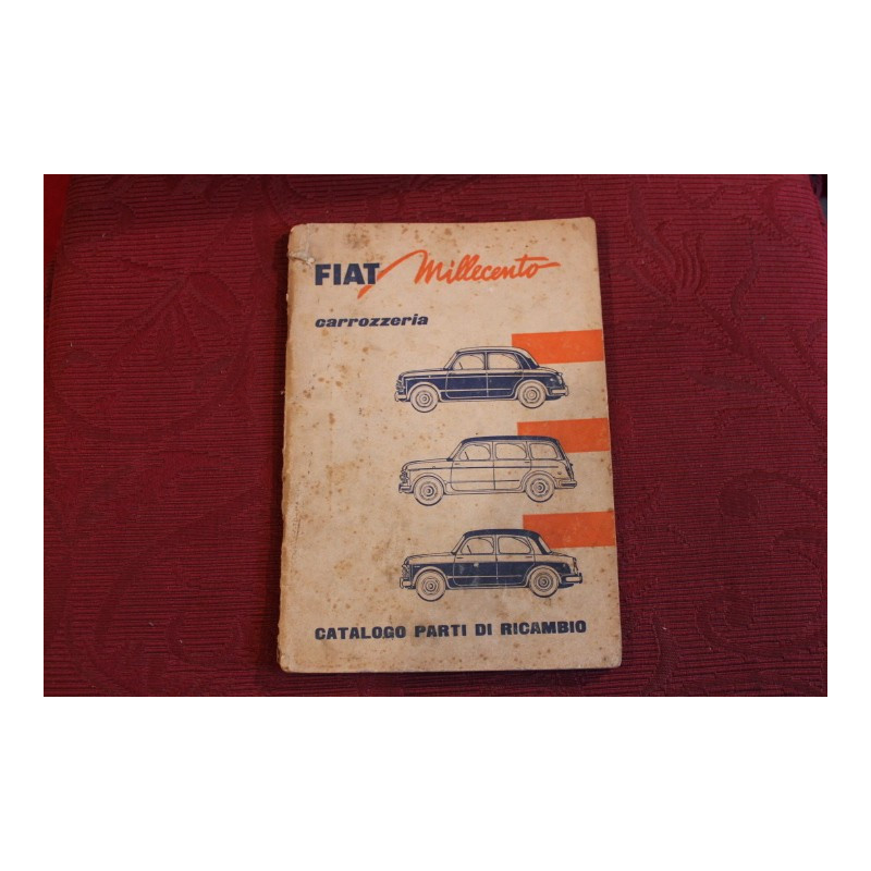 1100 103 E     BODY SPARE PARTS CATALOGUE (1° EDITION 1957) cover a little dirty