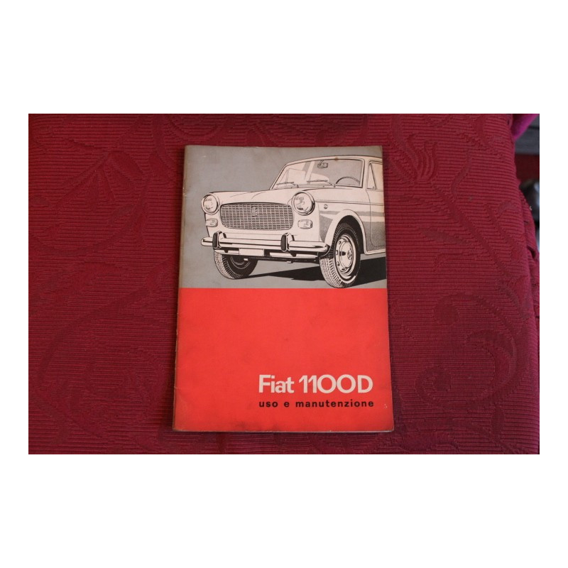 1100 D     USE AND SERVICE BOOK (1° EDITION 1963)