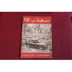 NUOVA 1100      USE AND SERVICE BOOK (8° EDITION 1955)