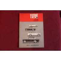 1100 R BERLINA E FAMILIARE     LIBRETTO USO E MANUTENZIONE (3° EDIZIONE 1966)
