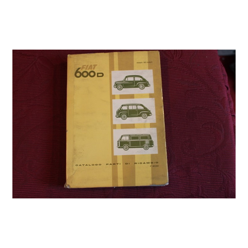 600 D    MECHANICS SPARE PARTS CATALOGUE (4°EDITION 1966)