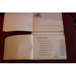 600 D    MECHANICS SPARE PARTS CATALOGUE (4°EDITION 1966)