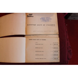 600 D   MECHANICS SPARE PARTS CATALOGUE (1°EDITION 1960)  dirty and cover with defect