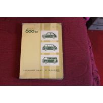 600 D   MECHANICS SPARE PARTS CATALOGUE (3°EDITION 1963)