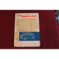 600 D MULTIPLA     CATALOGO PARTI DI RICAMBIO-CARROZZERIA (2°EDIZIONE 1963)