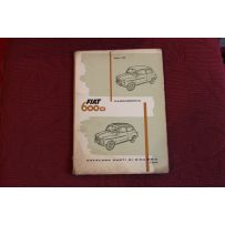 600 D    CATALOGO PARTI DI RICAMBIO-CARROZZERIA (2°EDIZIONE 1961)
