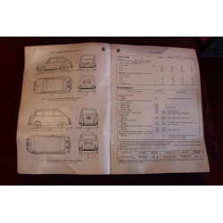 600 / 600 D   SEDAN AND MULTIPLA   HANDBOOK FOR REPAIRS (1960)