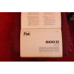 600 D    BODY SPARE PARTS CATALOGUE (3° EDITION 1969)