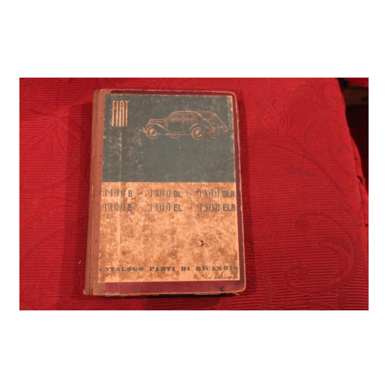 1100 B E    MECHANICS SPARE PARTS CATALOGUE (3° EDITION 1951) dirty