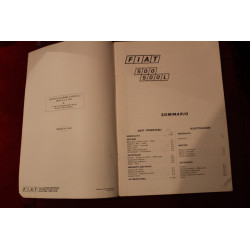 500   DATI PRINCIPALI PER LE RIPARAZIONI (1972)  copertina un pò sporca