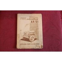 FIAT AR 51 (CAMPAGNOLA)     CATALOGO PARTI DI RICAMBIO-MECCANICA (1° EDIZIONE 1951)