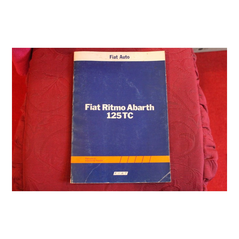 RITMO ABARTH 125 TC      MANUALE DI ASSISTENZA TECNICA (DICEMBRE 1981)