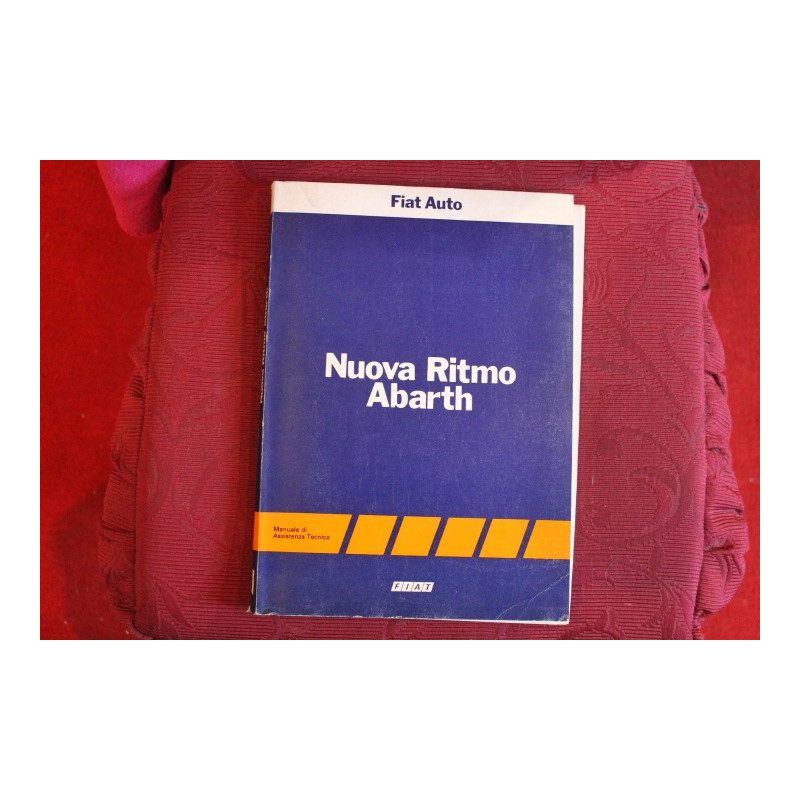 NUOVA RITMO ABARTH    MANUALE DI ASSISTENZA TECNICA (MAGGIO 1983)