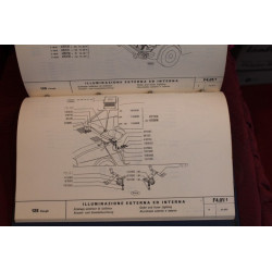 128 COUPE'   MECHANICS SPARE PARTS CATALOGUE (2° EDITION 1973)