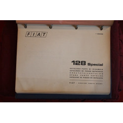 128 SPECIAL    CATALOGO PARTI DI RICAMBIO-MECCANICA (1° EDIZIONE 1974)