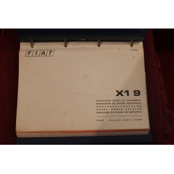 X  1/9        MECHANICS SPARE PARTS CATALOGUE (2°EDITION 1974)