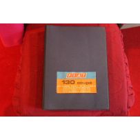 130  COUPE'      MECHANICS SPARE PARTS CATALOGUE (1°EDITION 1971)