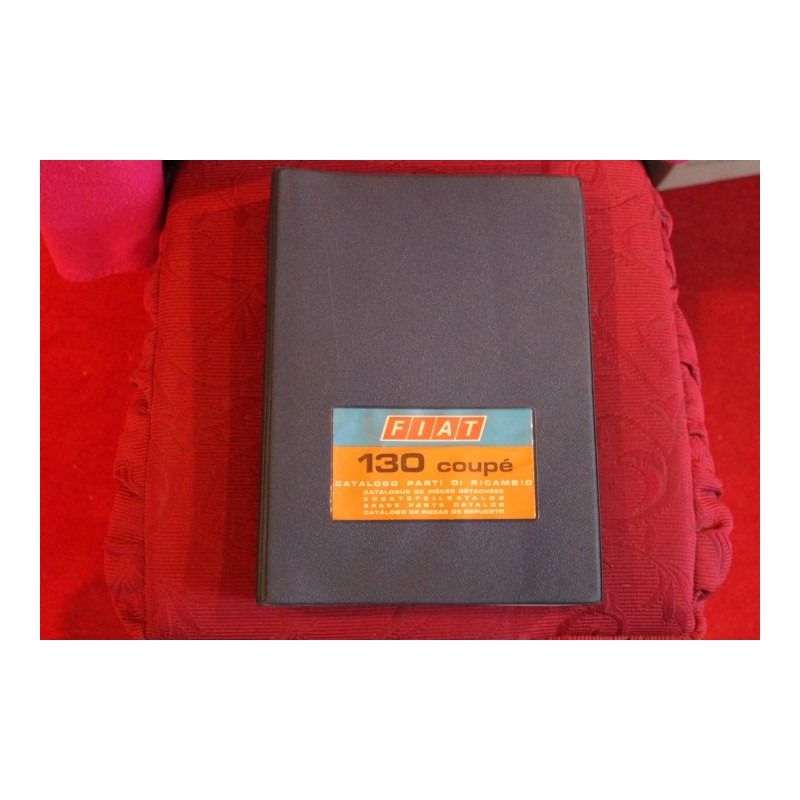 130  COUPE'      MECHANICS SPARE PARTS CATALOGUE (1°EDITION 1971)