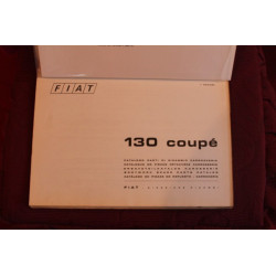 130  COUPE'      CATALOGO PARTI DI RICAMBIO-CARROZZERIA (1°EDIZIONE 1971)