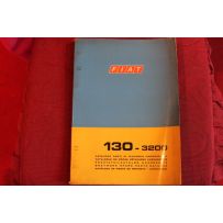 130  3200     CATALOGO PARTI DI RICAMBIO-CARROZZERIA (1°EDIZIONE 1971)
