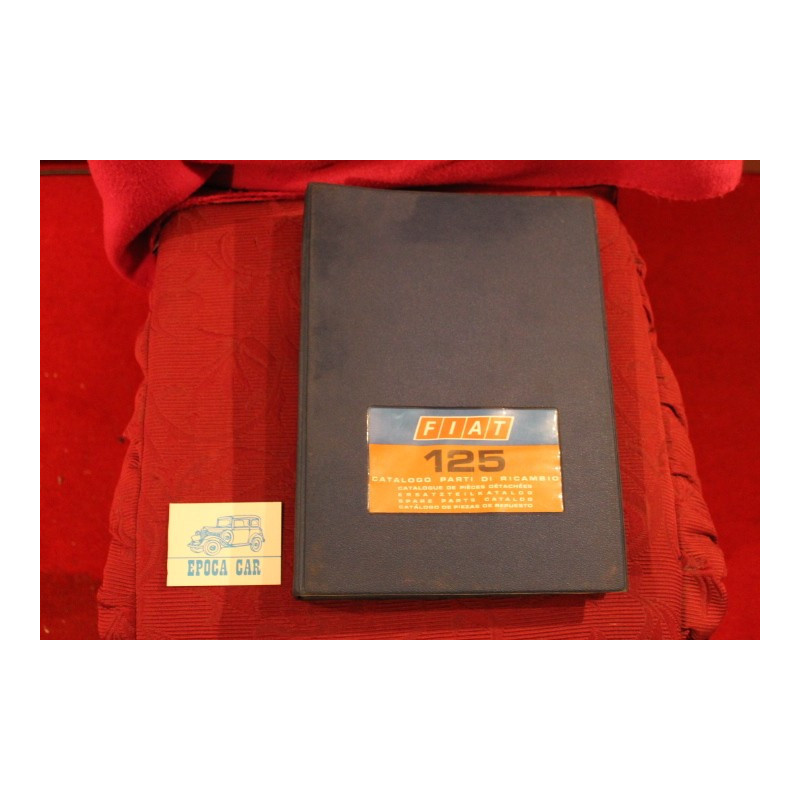 125    CATALOGO PARTI DI RICAMBIO-MECCANICA (2° EDIZIONE 1972)