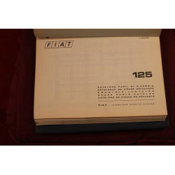 125    CATALOGO PARTI DI RICAMBIO-MECCANICA (2° EDIZIONE 1972)