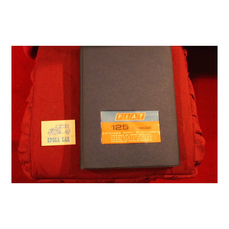 125 SPECIAL     CATALOGO PARTI DI RICAMBIO-MECCANICA (1°EDIZIONE 1968)