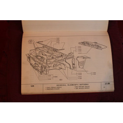 125      CATALOGO PARTI DI RICAMBIO-CARROZZERIA (1°EDIZIONE 1967)