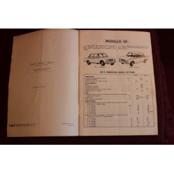 125     DATI PRINCIPALI PER LE RIPARAZIONI (1970) lievi aloni in copertina, interni buoni.