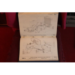 132 GL GLS     MECHANICS SPARE PARTS CATALOGUE (1° EDITION 1974)