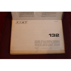 132     CATALOGO PARTI DI RICAMBIO-CARROZZERIA (1°EDIZIONE 1972)
